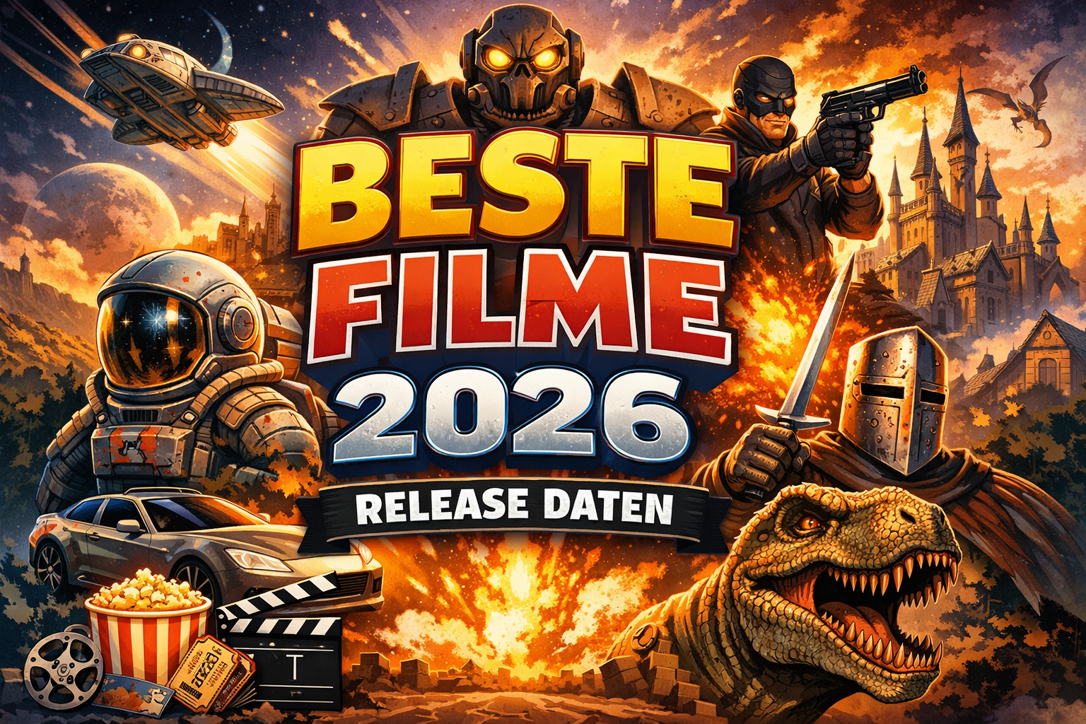 Die besten Filme 2026: Diese Kino-Highlights haben feste Release-Termine